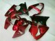 Best 2000-2002 Red Black Kawasaki ZX6R Bike Fairing Kit Canada