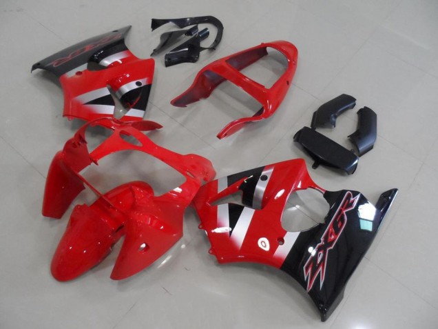 Best 2000-2002 Red OEM Style Kawasaki ZX6R Motorcycle Fairings Kit Canada