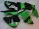 Best 2000-2002 Green Black Kawasaki ZX6R Motorcycle Fairings Canada