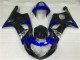 Best 2000-2002 Blue Black Suzuki GSXR 1000 Motorcycle Fairings Kit Canada