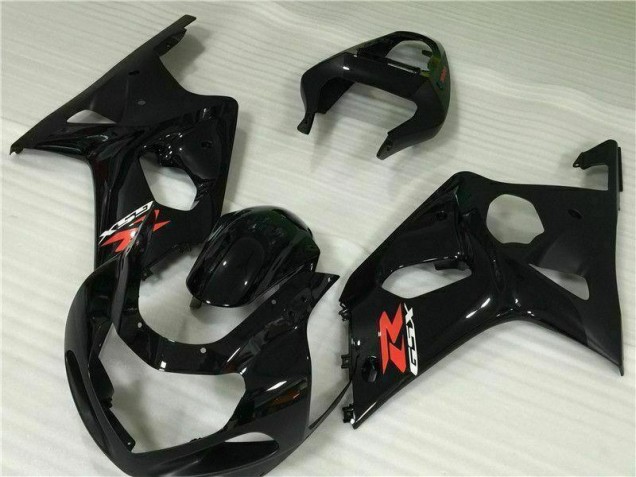 Best 2000-2002 Black Suzuki GSXR 1000 Motorcylce Fairings Canada