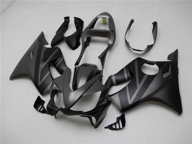 Best 2001-2003 Matte Black Grey Honda CBR600 F4i Replacement Motorcycle Fairings Canada