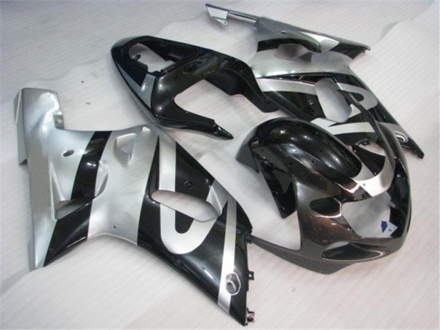 Best 2001-2003 Silver Black Suzuki GSXR 600/750 Bike Fairings Canada