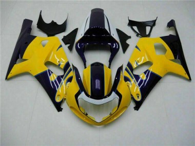 Best 2001-2003 Yellow Suzuki GSXR 600/750 Bike Fairings Canada