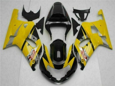 Best 2001-2003 Yellow Suzuki GSXR 600/750 Replacement Motorcycle Fairings Canada