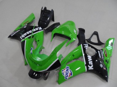 Best 2003-2004 Green Fuchs Kawasaki ZX6R Motor Bike Fairings Canada