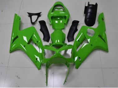 Best 2003-2004 Green Kawasaki ZX6R Replacement Fairings Canada