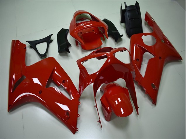 Best 2003-2004 Red Kawasaki ZX6R Motor Fairings Canada