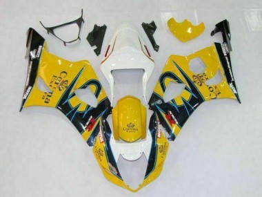 Best 2003-2004 Yellow Suzuki GSXR 1000 Moto Fairings Canada