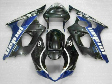 Best 2003-2004 Black Blue Suzuki GSXR 1000 Motorcycle Fairing & Bodywork Canada