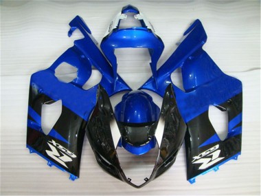 Best 2003-2004 Black Blue Suzuki GSXR 1000 Motorcycle Fairings Kits & Bodywork Canada