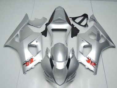 Best 2003-2004 Silver OEM Style Suzuki GSXR 1000 Motorbike Fairing Kits Canada