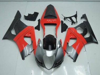 Best 2003-2004 Red and Grey Suzuki GSXR 1000 Motorbike Fairing Canada