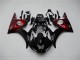 Best 2003-2005 Black Red Yamaha YZF R6 Motorcycle Replacement Fairings Canada