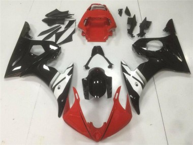 Best 2003-2005 Red Black White Yamaha YZF R6 Motorbike Fairings Canada