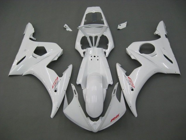 Best 2003-2005 White Yamaha YZF R6 Motorbike Fairings Canada