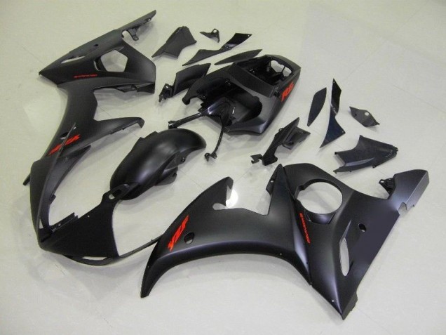 Best 2003-2005 Matte Black Red Decals Yamaha YZF R6 Motorbike Fairing Canada