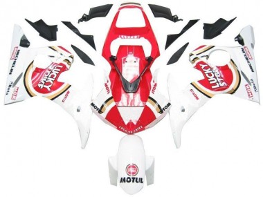 Best 2003-2005 White Red Lucky Strike Yamaha YZF R6 Replacement Fairings Canada