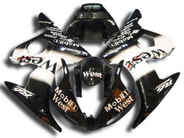 Best 2003-2005 Black Mobil West Yamaha YZF R6 Motorbike Fairing Canada