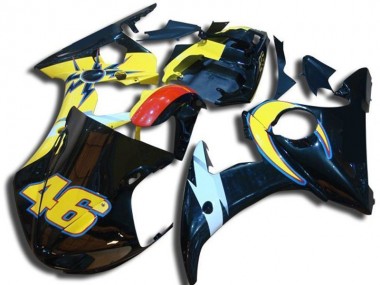 Best 2003-2005 Number 46 Yamaha YZF R6 Bike Fairing Kit Canada