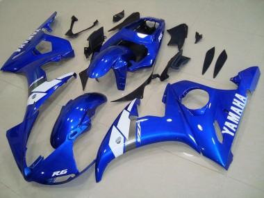 Best 2003-2005 Blue Yamaha YZF R6 Motorbike Fairing Canada