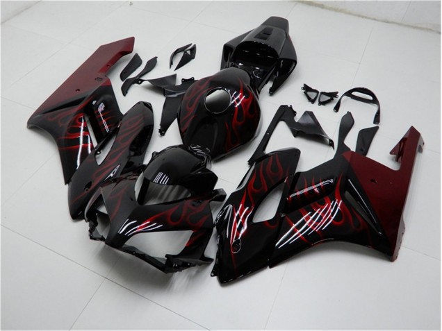 Best 2004-2005 Red Black Honda CBR1000RR Motorbike Fairing Kits Canada