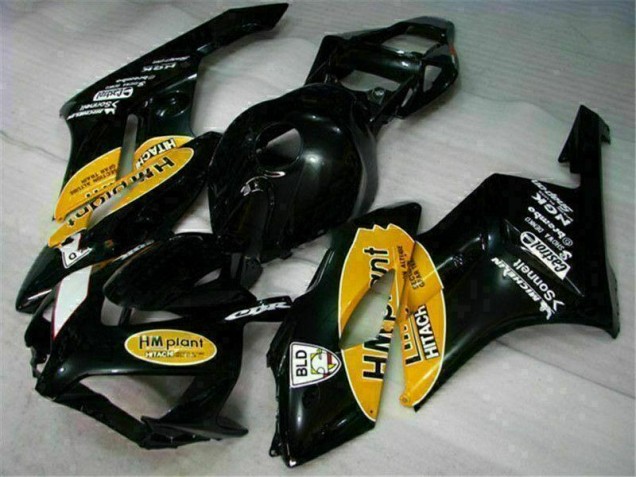 Best 2004-2005 Yellow Black Honda CBR1000RR Motorbike Fairing Canada