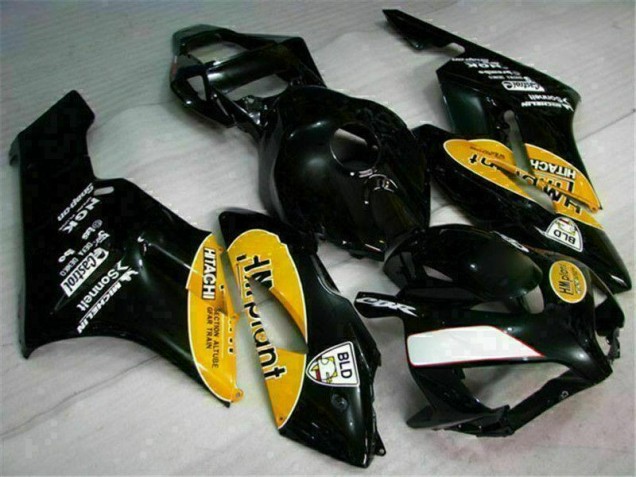 Best 2004-2005 Yellow Black Honda CBR1000RR Motorbike Fairing Canada