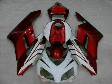 Best 2004-2005 White Red Honda CBR1000RR Bike Fairing Kit Canada