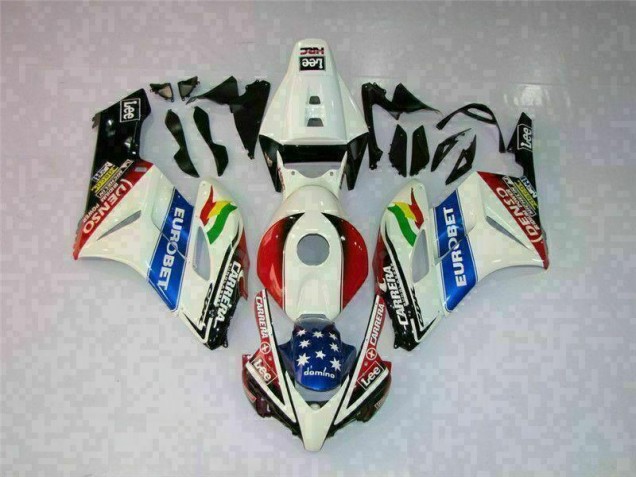 Best 2004-2005 White Red Honda CBR1000RR Motorcycle Replacement Fairings Canada