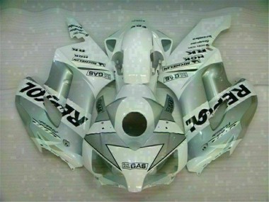 Best 2004-2005 White Silver Repsol Honda CBR1000RR Motorcyle Fairings Canada