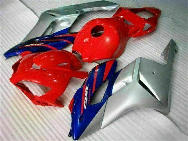 Best 2004-2005 Red Silver Blue Honda CBR1000RR Motorcycle Fairings Kit Canada