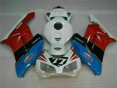 Best 2004-2005 White Red 77 Honda CBR1000RR Motorcycle Fairing Kits Canada