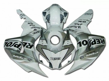 Best 2004-2005 Silver Repsol Honda CBR1000RR Bike Fairings & Plastics Canada