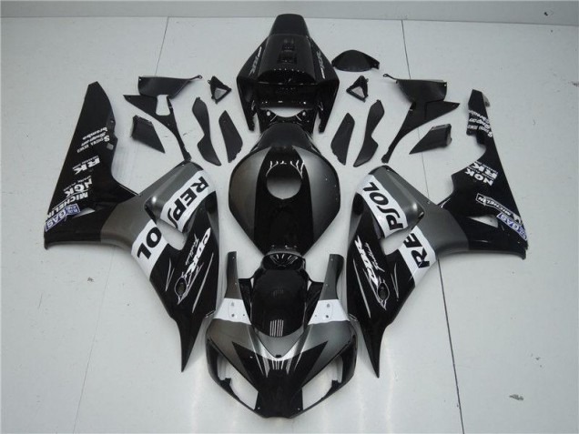 Best 2004-2005 Grey Black Repsol Honda CBR1000RR Motorcycle Replacement Fairings Canada