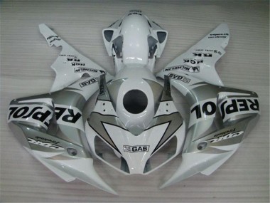 Best 2004-2005 White Silver Black Repsol Honda CBR1000RR Replacement Fairings Canada