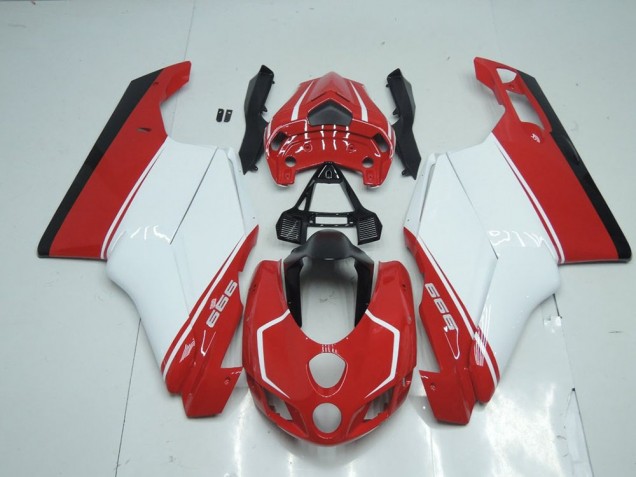 Best 2005-2006 Red White Red Ducati 749 999 Replacement Motorcycle Fairings Canada