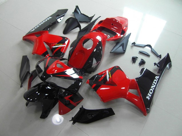 Best 2005-2006 Red Black Honda CBR600RR Motorbike Fairing Canada