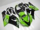 Best 2005-2006 Green Kawasaki ZX6R Motorcycle Fairings Kit Canada