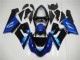 Best 2005-2006 Blue Black Kawasaki ZX6R Motorcycle Fairing Kits Canada