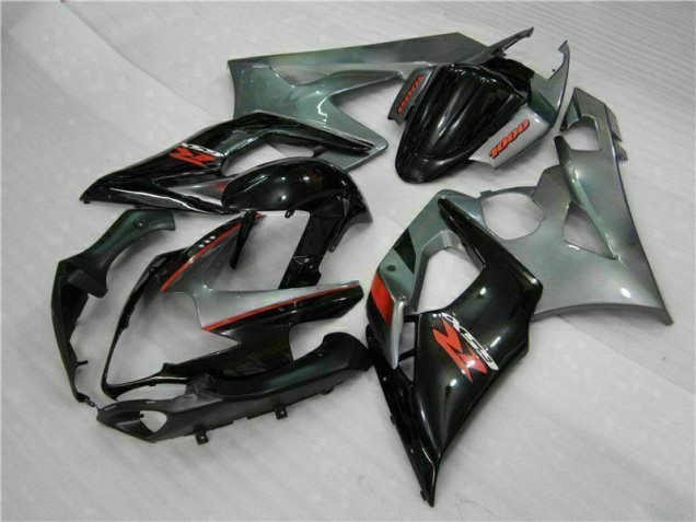 Best 2005-2006 Grey Black Suzuki GSXR 1000 Motorcyle Fairings Canada