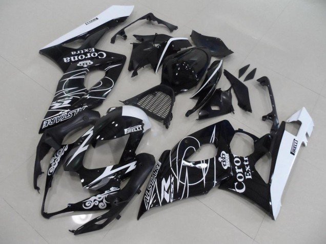 Best 2005-2006 Black Corona Suzuki GSXR 1000 Bike Fairing Kit Canada