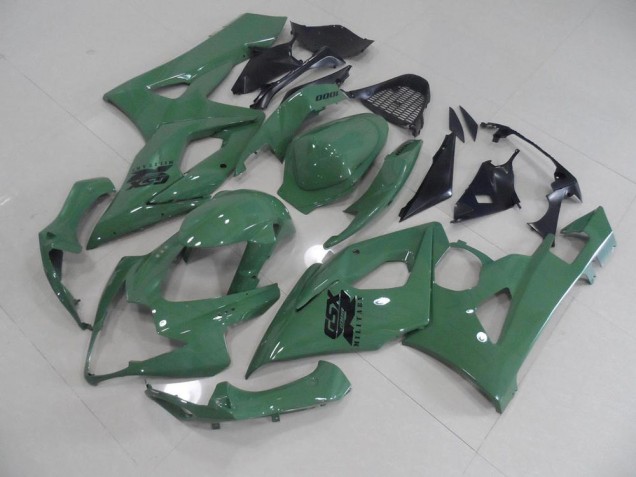 Best 2005-2006 Glossy Army Green Suzuki GSXR 1000 Motorcycle Fairing Canada