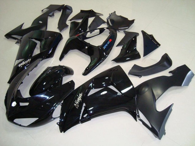 Best 2006-2007 Black Matte Black Kawasaki ZX10R Motorbike Fairing Canada