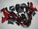 Best 2006-2007 Red Flame Kawasaki ZX10R Motorcycle Fairings Kit Canada