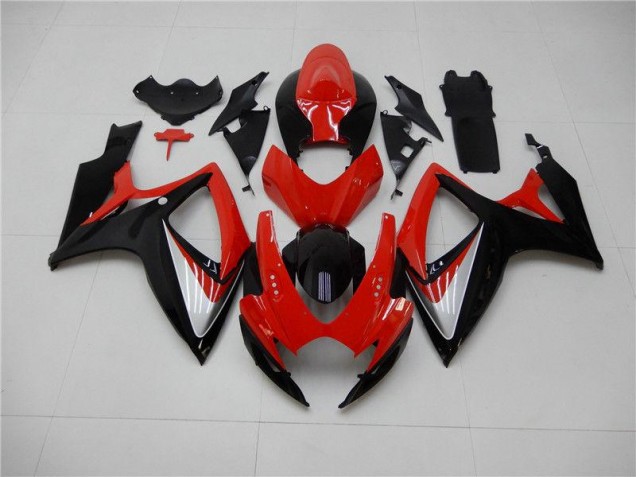 Best 2006-2007 Red Black Suzuki GSXR 600/750 Replacement Motorcycle Fairings Canada