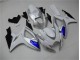 Best 2006-2007 White Blue Suzuki GSXR 600/750 Motorcylce Fairings Canada