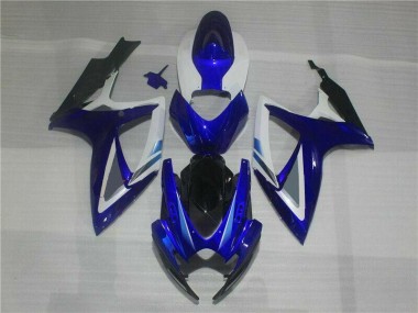 Best 2006-2007 Blue White Suzuki GSXR 600/750 Bike Fairing Canada