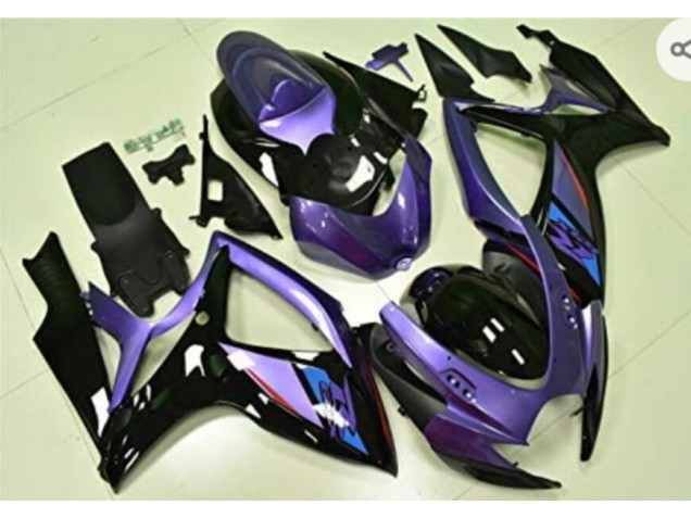 Best 2006-2007 Purple Black Suzuki GSXR 600/750 Replacement Motorcycle Fairings Canada