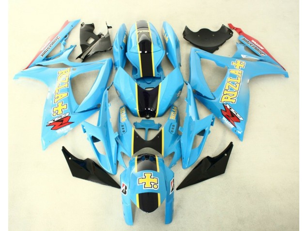 Best 2006-2007 Blue Black Suzuki GSXR 600/750 Replacement Fairings Canada